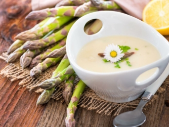 Spargel Suppe