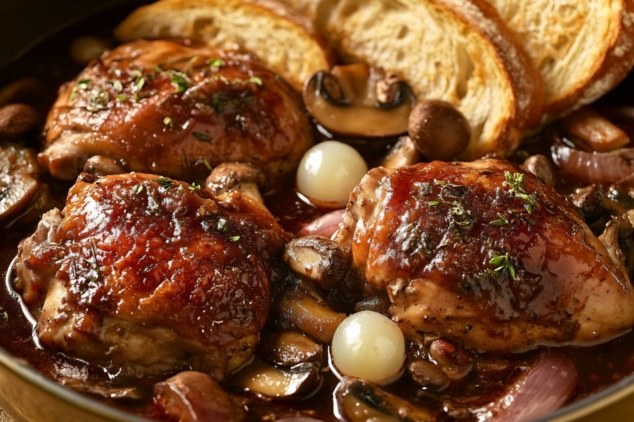 Coq au Vin kochen lernen Hamburg